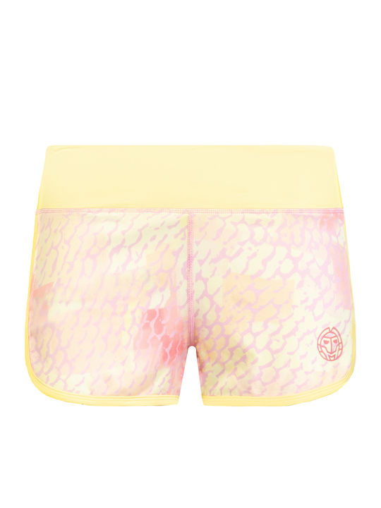 Women's Sporty Shorts Yellow