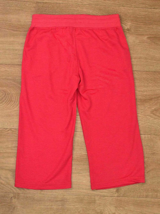Damen Bermuda Rot