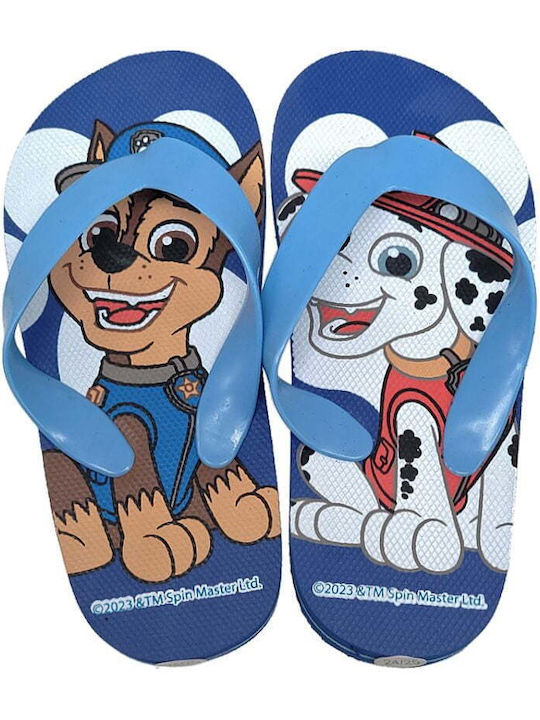 Cerda Kids' Flip Flops Paw Patrol Blue