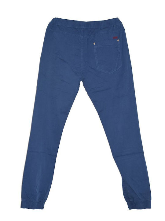 Victory Degas Men's Trousers in Regular Fit Blue