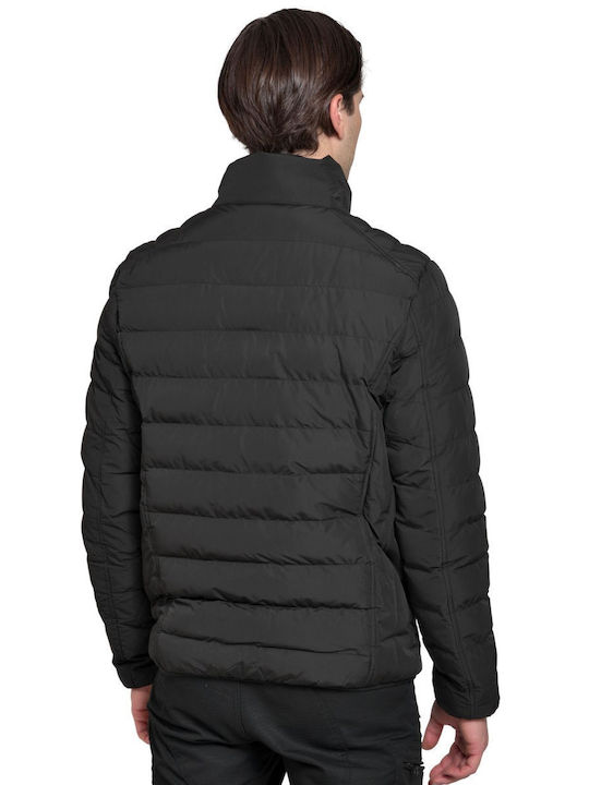 Ice Tech Herren Jacke Puffer Schwarz