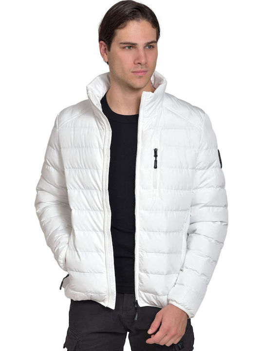 Μπουφάν Puffer Λευκό