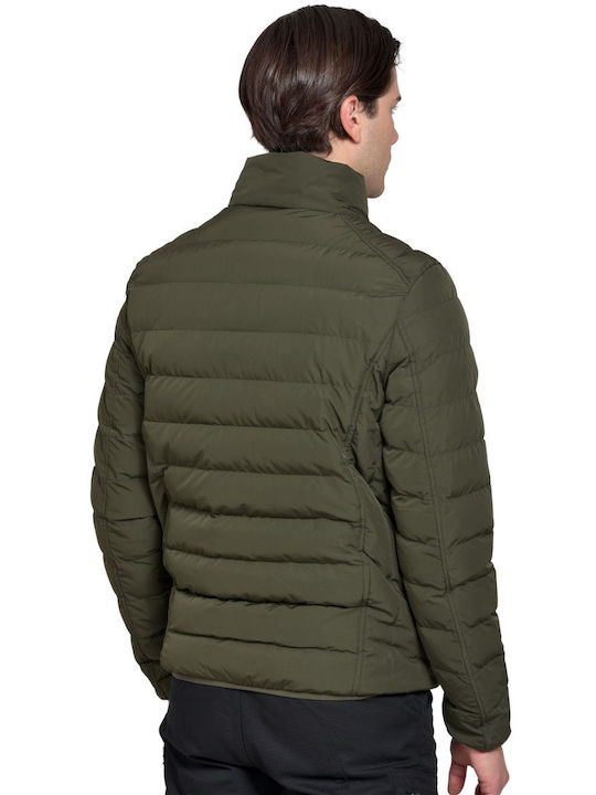 Ice Tech Herren Jacke Puffer Olive