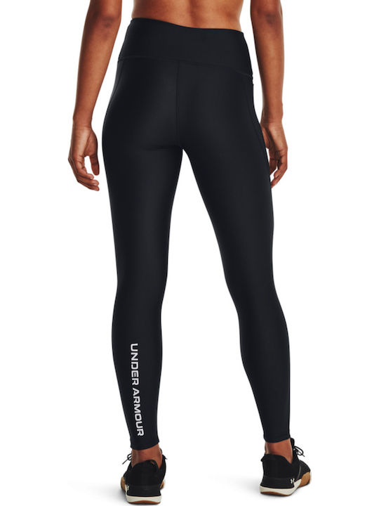 Women's Long Running Legging Shiny & High Waisted Black