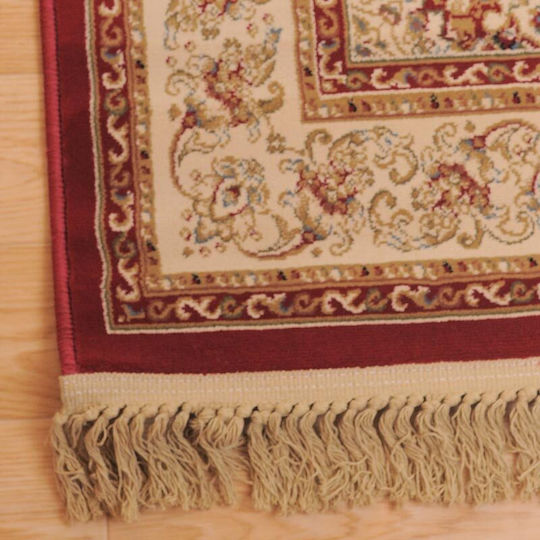 Klonaras Orian 2332 Rug Rectangular with Fringes Red