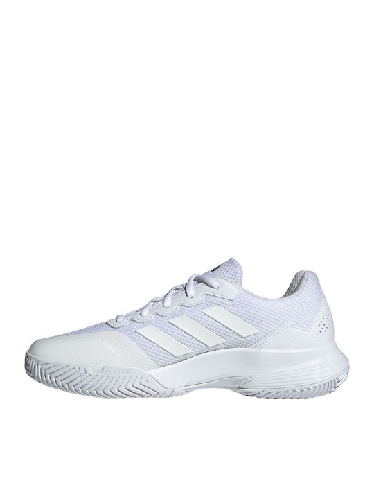 adidas Gamecourt 2.0 Мъжки Обувки за Тенис за Всички Кортове Бели