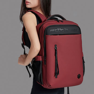 Arctic Hunter B00534 Waterproof Backpack Backpack for 15.6" Laptop Red