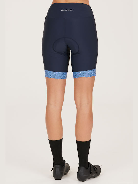 Endurance Frauen Fahrrad Leggings Marineblau