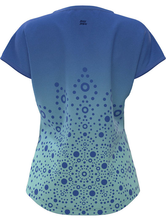 Bidi Badu W1620001-AQBL Women's Turquoise Tennis Blouse