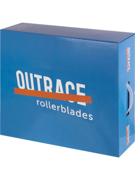 Inline Skates Outrace Inline Αυξομειούμενα Rollers Μπλε Ενηλίκων/Παιδικά