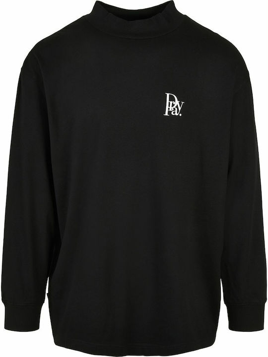 Long Sleeve Blouse Black