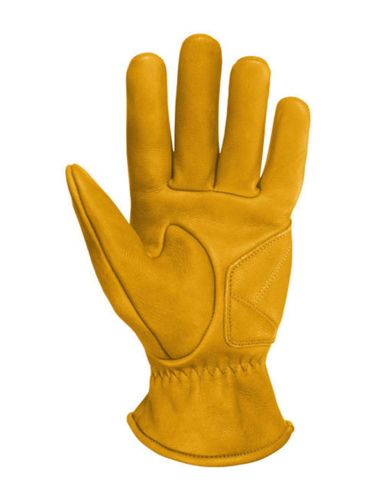 John Doe Grinder Summer Men's Motorcycle Gloves Leather Yellow