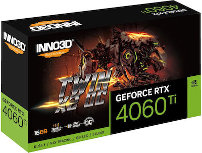 Inno 3D GeForce RTX 4060 Ti 16GB GDDR6 Twin X2 OC Placă Grafică