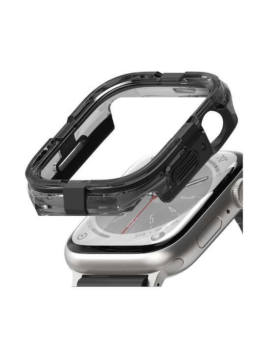 Ringke Fusion Bumper σε Μαύρο χρώμα για το Apple Watch 45mm