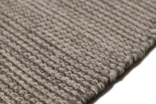 Tapicap Bioko Lucrat manual Covor Rectangular Din lână 105,053 Natural