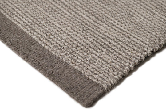 Tapicap Bioko Lucrat manual Covor Rectangular Din lână 105,053 Natural