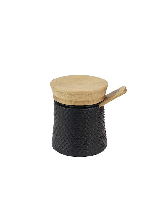 Ready Manual Metallic Spice Mill Set 8cm Black 2pcs