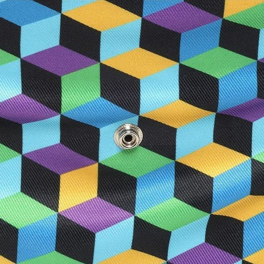 Pixel Σχολικό Ισοθερμικό Τσαντάκι Φαγητού Χειρός 5lt Πολύχρωμο 21x16x24εκ.