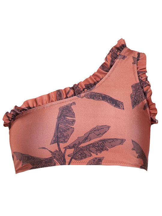 Aurora Bikini με έναν Ώμο Rose Taupe