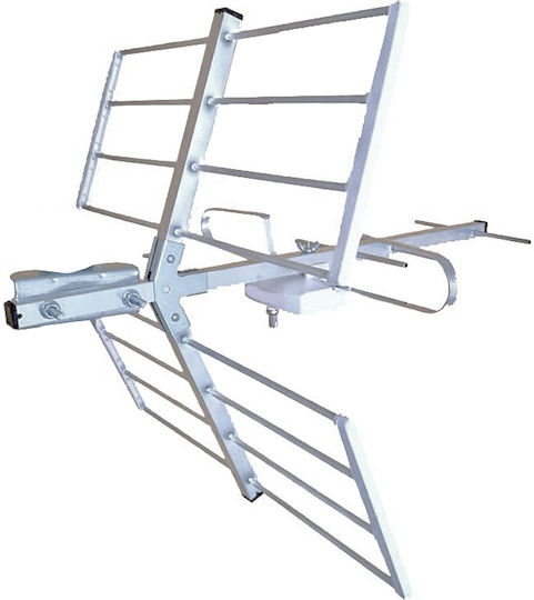 ATC YAGI 4 03.001.0034 Outdoor TV Antenna (Does not Require Power Supply) Blue