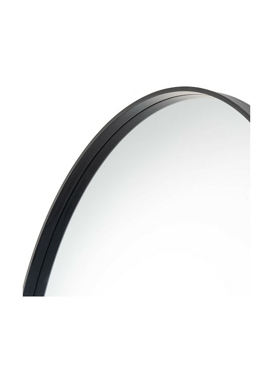 La Redoute Interieurs Oglindă de Perete cu Negru Ramă din Diametru 20cm 1buc