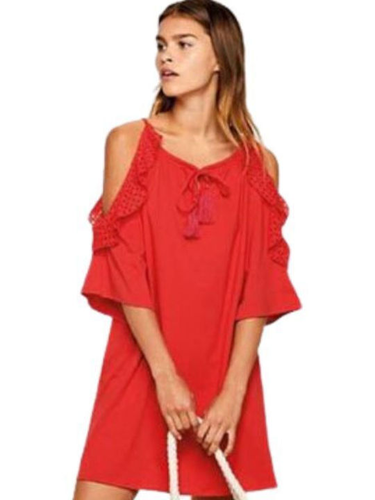 Noidinotte Summer Mini Dress Red