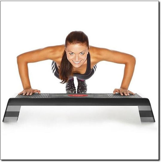 HMS AS004 Aerobic Stepper with Adjustable Height Black/Gray 17-44-012
