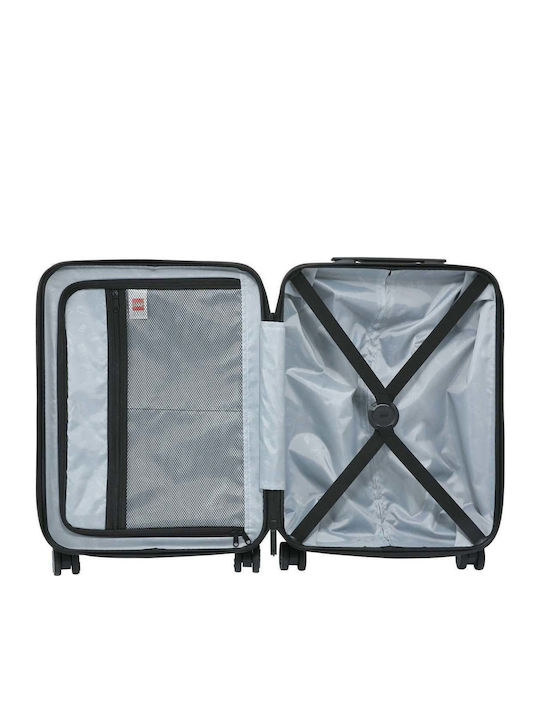 LEGO Trolley Small Brick 2x2 Koffer Reise Hart Schwarz / Steingrau mit 4 Räder Höhe 54,5cm