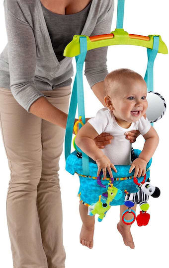 Bright Starts Baby Jumper Bounce 'n Spring Deluxe από Ύφασμα για 6+ Μηνών