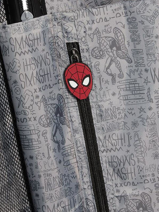 American Tourister Disney Wavebreaker Medium Hard Suitcase Spider-Man Sketch with 4 Wheels Height 67cm