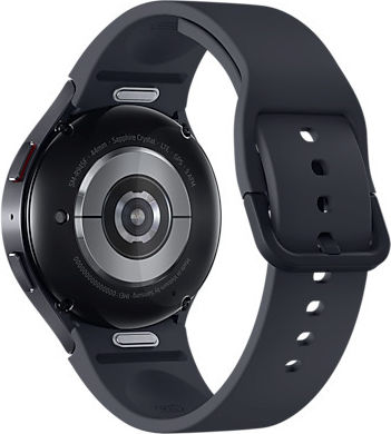 Samsung Galaxy Watch6 LTE Aluminium 44mm Wasserdicht mit eSIM und Pulsmesser (Graphite)