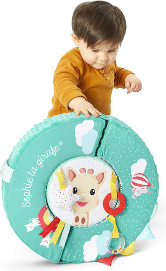 Sophie La Girafe Activity Pillow Motor Skills Wheel Sophie for 24+ Months