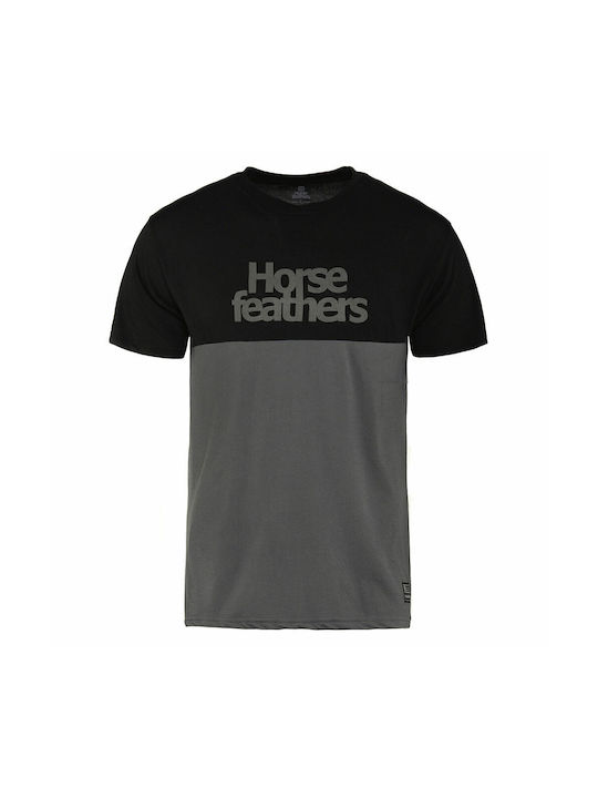 Horsefeathers Short Sleeves Cycling Jersey Black