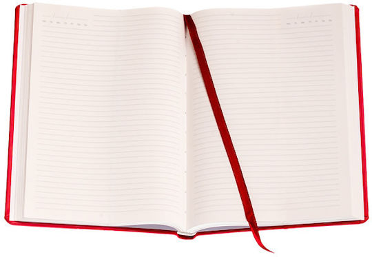 Type Center Notebook A5 Red