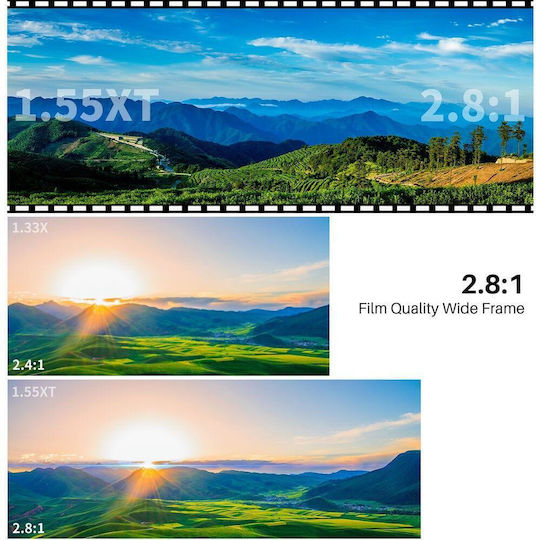 Ulanzi Anamorphic Phone Camera Lens Set Filter 1.55x in Blue Colour