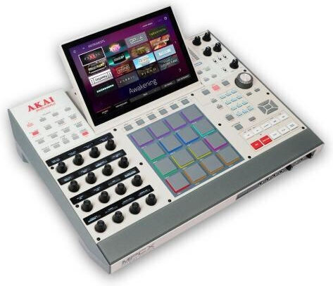 Akai Controler Midi Professional MPC X Special Edition Standalone Music Production Center with Sampler and Sequencer Argintiu