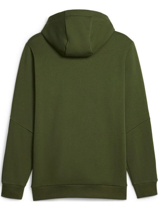 Essentials Tape Sweatshirt with Hood Green