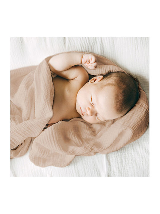 Babyono Muslin Swaddle Wraps Multicolour 70x70cm. 3pcs