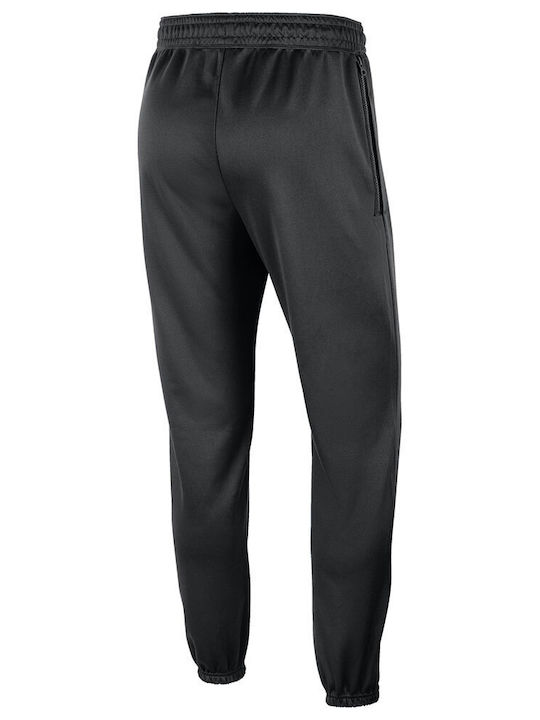 Nike Bucks Men's Sweatpants with Rubber Dri-Fit Black