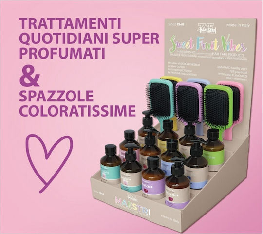3ME Maestri Sweet Vibes Памукена Вата Шампоан за Хидратация и Блясък за Всички Типове Косата 250мл