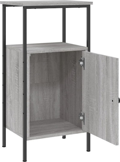 Nachttisch Metall Grey Sonoma 41x31x80cm