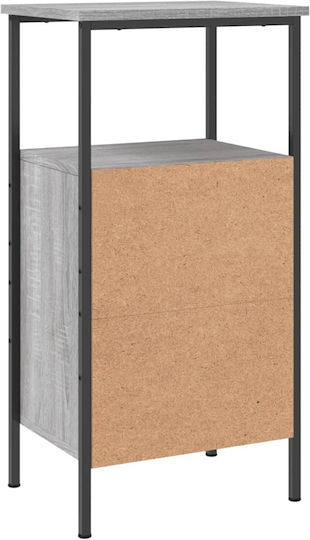 Nachttisch Metall Grey Sonoma 41x31x80cm