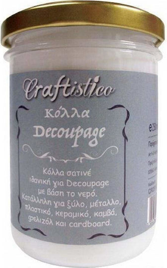 Craftistico Κόλλα Decoupage 250ml