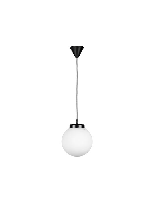 Heronia GL-600/15 Pendant Light Suspension Ball for Socket E27 White