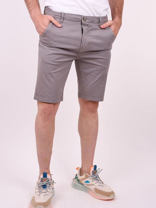 Clever Men's Shorts Chino Gray