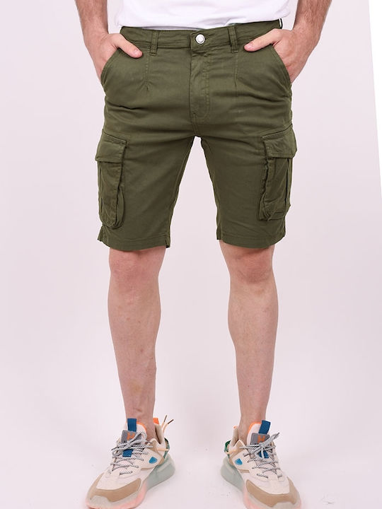 Clever Men's Shorts Cargo Khaki