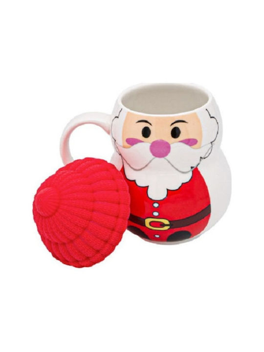 Weihnachts-Becher Porzellan Rot Weihnachts- Becher Porzellan Rot B16xL9cm. 1Stück