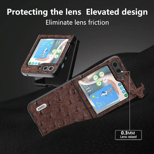 Genuine Back Cover Πλαστικό Καφέ (Galaxy Z Flip5)