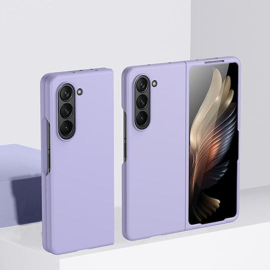 Umschlag Rückseite Kunststoff Lila (Galaxy Z Fold5)