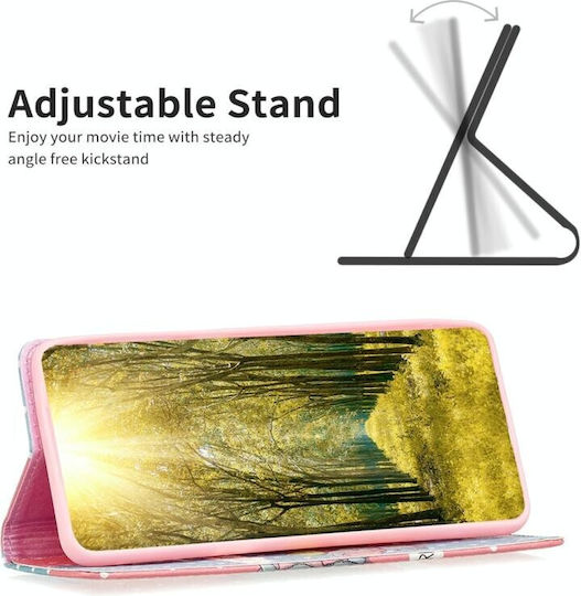 Colored Drawing Invisible Book Leather Gray (Redmi 10 5G)